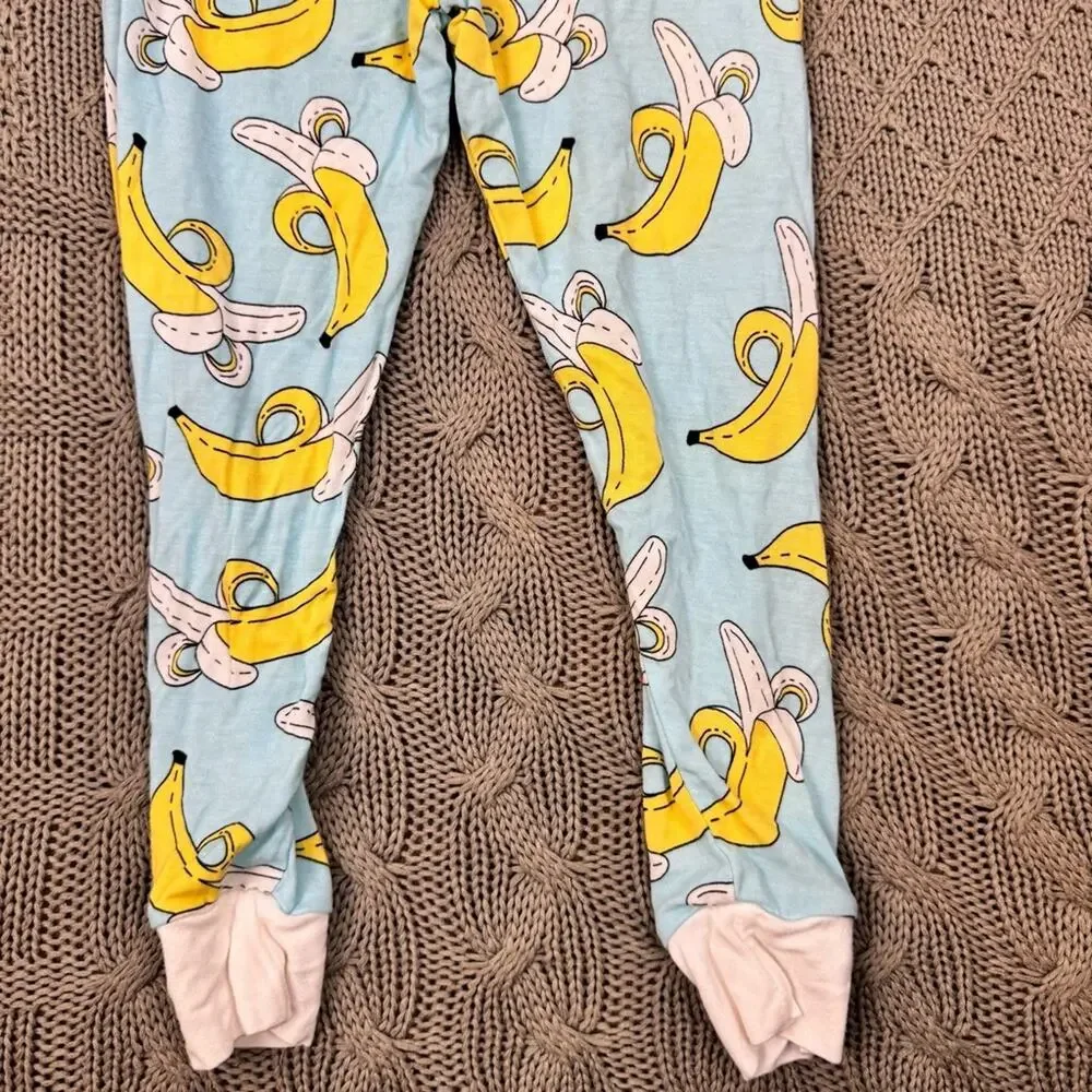 Little Sleepies Banana Print Pajama Pants Viscose Bamboo & Spandex  18/24M